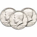 Machatzis Hashekel - Set of 3 Silver Half Dollar Coins